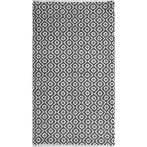 Tapis d'extérieur polyethylene 120x170 - nilborg gris