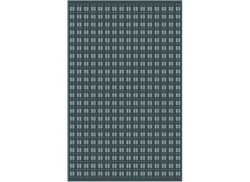 Tapis d’extérieur pour salon détente ou repas perle/graphite 240 x 150 cm