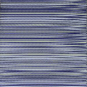 Tapis extérieur polypropylène recyclé 120 x 180 cm - Havane Bleu