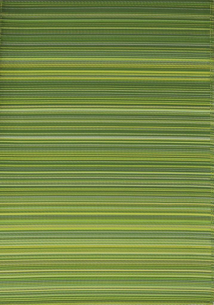 Tapis extérieur polypropylène recyclé 120 x 180 cm - Havane Vert