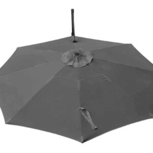 Toile Parasol Mat Déporté NH 350/8 Polyester 210gr SD - Gris