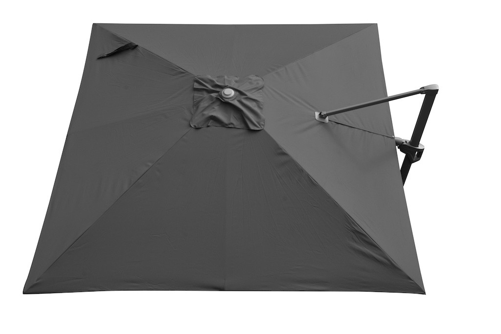 Toile Parasol Mat Déporté NH 3x3/8 Polyester 210gr SD - Gris