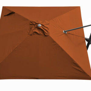 Toile Parasol Mat Déporté NH 3x3/8 Polyester 210gr SD - Sienne
