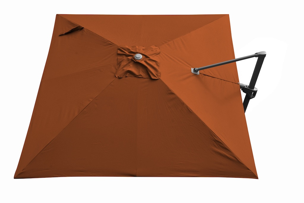 Toile Parasol Mat Déporté NH 3x3/8 Polyester 210gr SD - Sienne