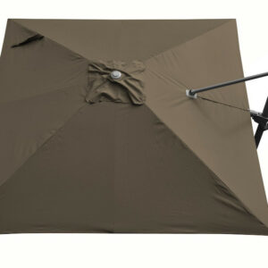 Toile Parasol Mat Déporté NH 3x3/8 Polyester 210gr SD - Taupe