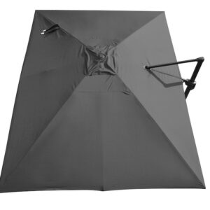 Toile Parasol Mat Déporté NH 3x4/8 Polyester 210gr SD - Gris