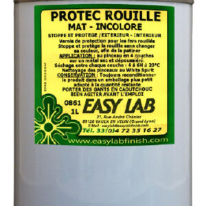 Protec rouille vernis 0861 pot 1 L EASY LAB 0861-1
