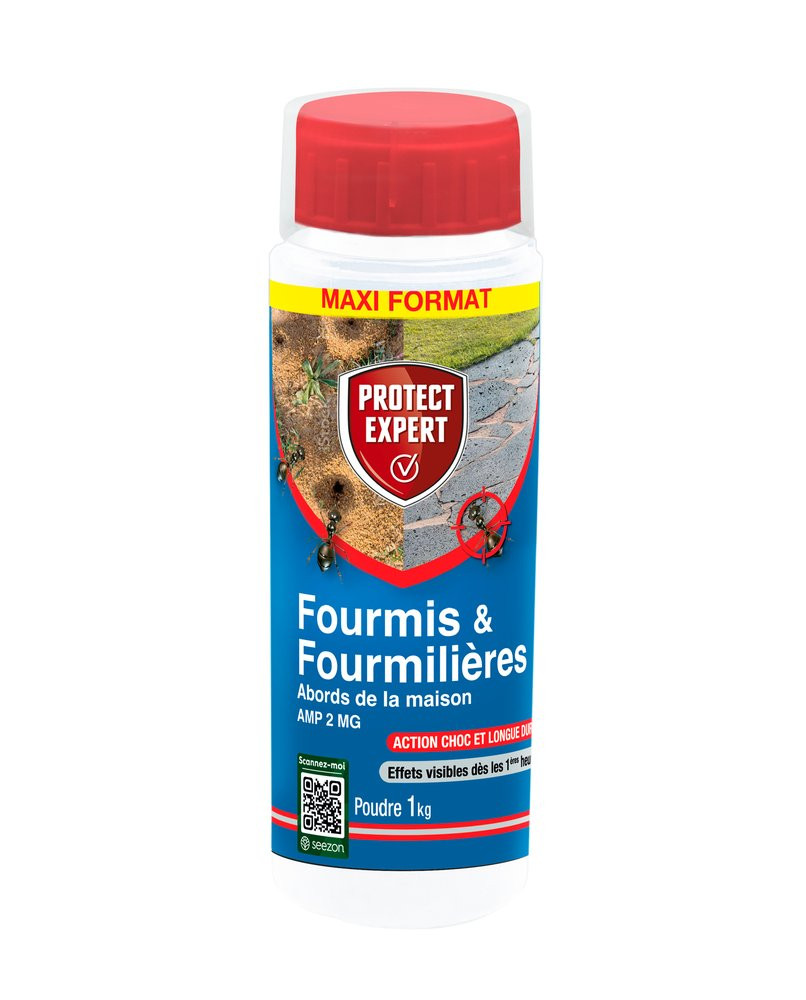 Anti-fourmis en poudre PROTECT EXPERT, 1 kg
