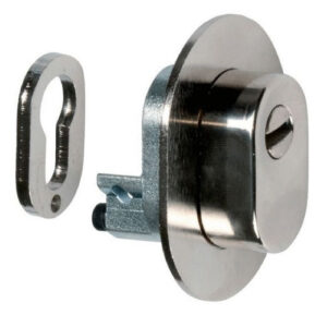 Protecteur de cylindre pour serrures à encastrer M5AN2 A2P** laiton nickelé VACHETTE 12484000