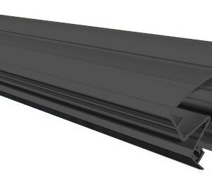 Protection anti-pince doigts Euro Pare Doigt Plus longueur 198cm joints 50 et 90 mm noir ELLEN 805304198