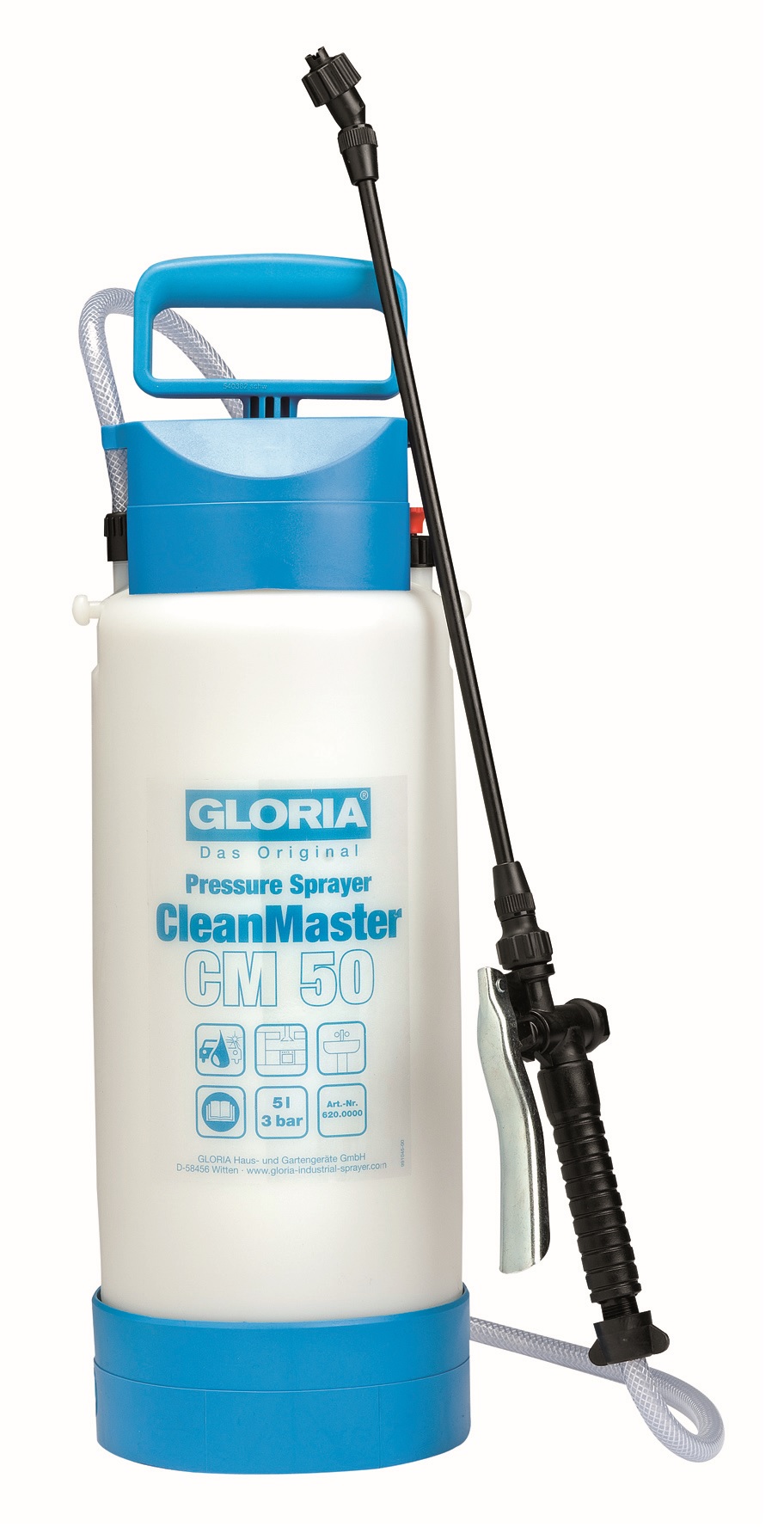 Pulvérisateur à pression CLEANMASTER 5 l GLORIA CM50