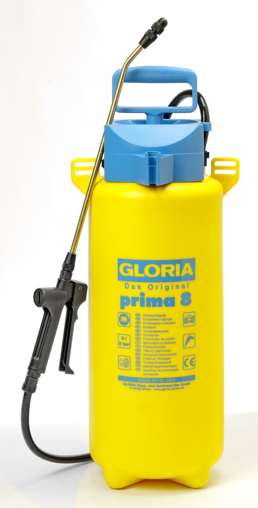 Pulvérisateur PRIMA en plastique 8 l GLORIA PRIMA8