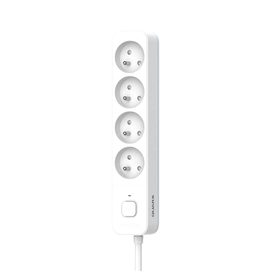Multiprise 4P 2P+T 16A, câble 3G1,5mm2, 3 mètres