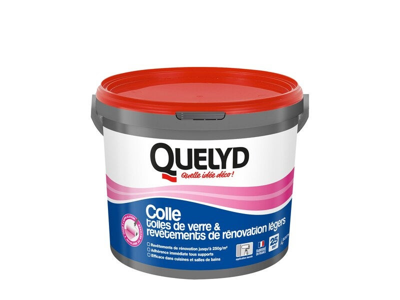 Colle Toiles de verre, QUELYD, 5 kg