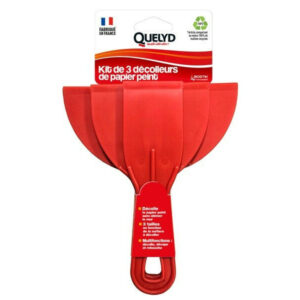 Kit de 3 decolleurs de papier peint plastique quelyd
