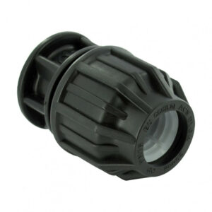 Bouchon à compression plastique D.25 pour tube en polyéthylène