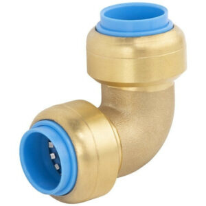 Coude egal diam. 20 mm laiton