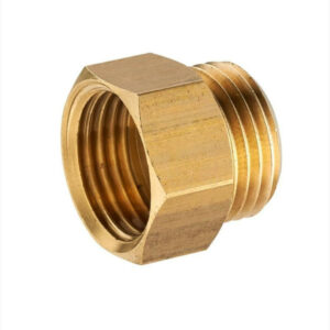 Mamelon à visser laiton M 26 x 34 pour tube en cuivre