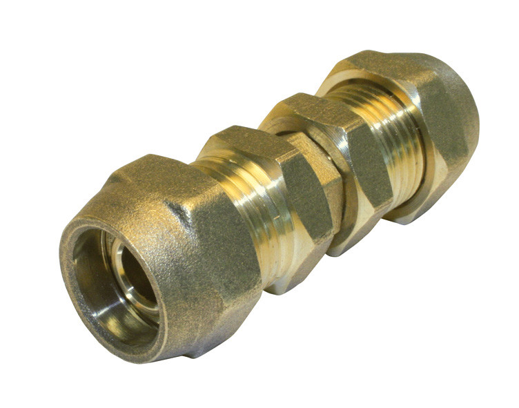 Manchon à compression laiton D.12 pour tube en per