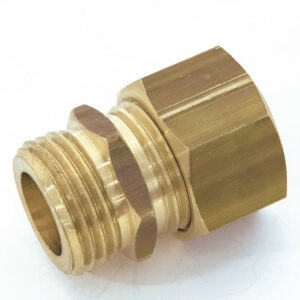 Manchon biconique laiton M 20 x 27 pour tube en cuivre