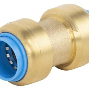 Raccord droit egal diam. 14 mm laiton