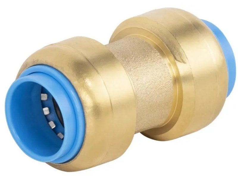 Raccord droit egal diam. 20 mm laiton