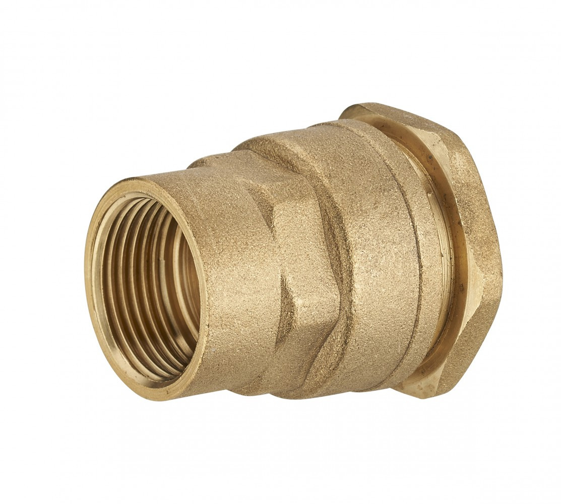 Raccord F 3/4 à compression laiton D.25 pour tube en polyéthylène