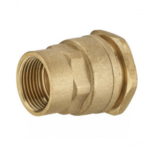 Raccord F1 à compression laiton D.32 pour tube en polyéthylène
