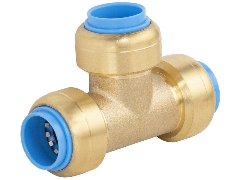Raccord te egal diam. 14 mm laiton