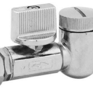 Vanne d'arrêt avec filtre, mâle / femelle 12 x 17 mm 12 x 17 mm