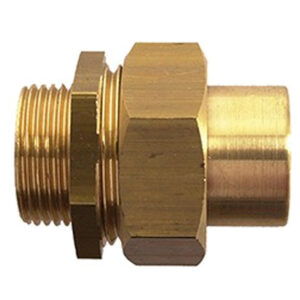 Raccord 3 pièces union joint cônique mâle 26X34 - 32 GARIS D15012B