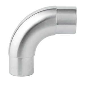 Raccord coudé à 90° ref2590 inox satiné DUVAL 62-0620-5100