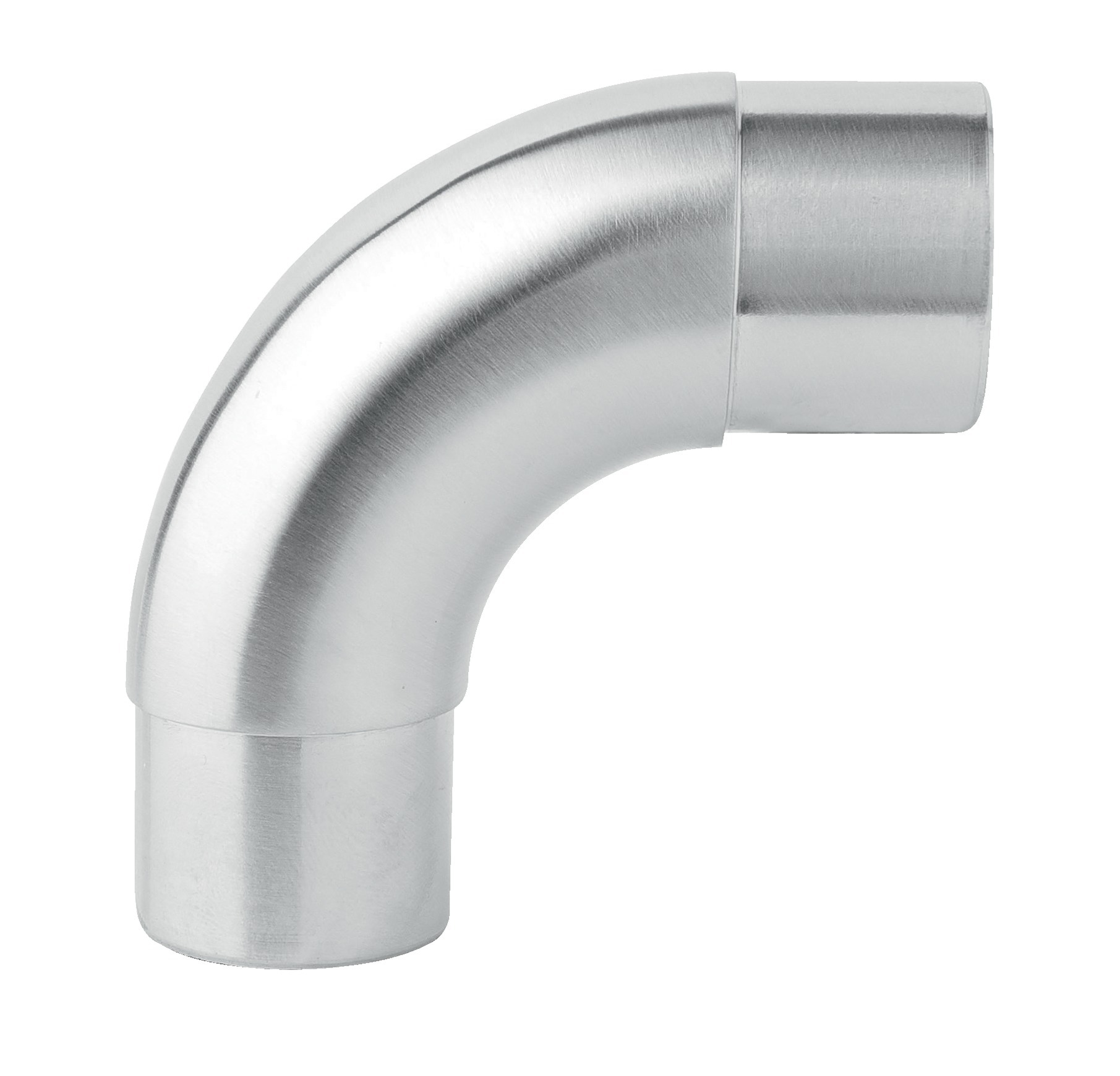 Raccord coudé à 90° ref2590 inox satiné DUVAL 62-0620-5100