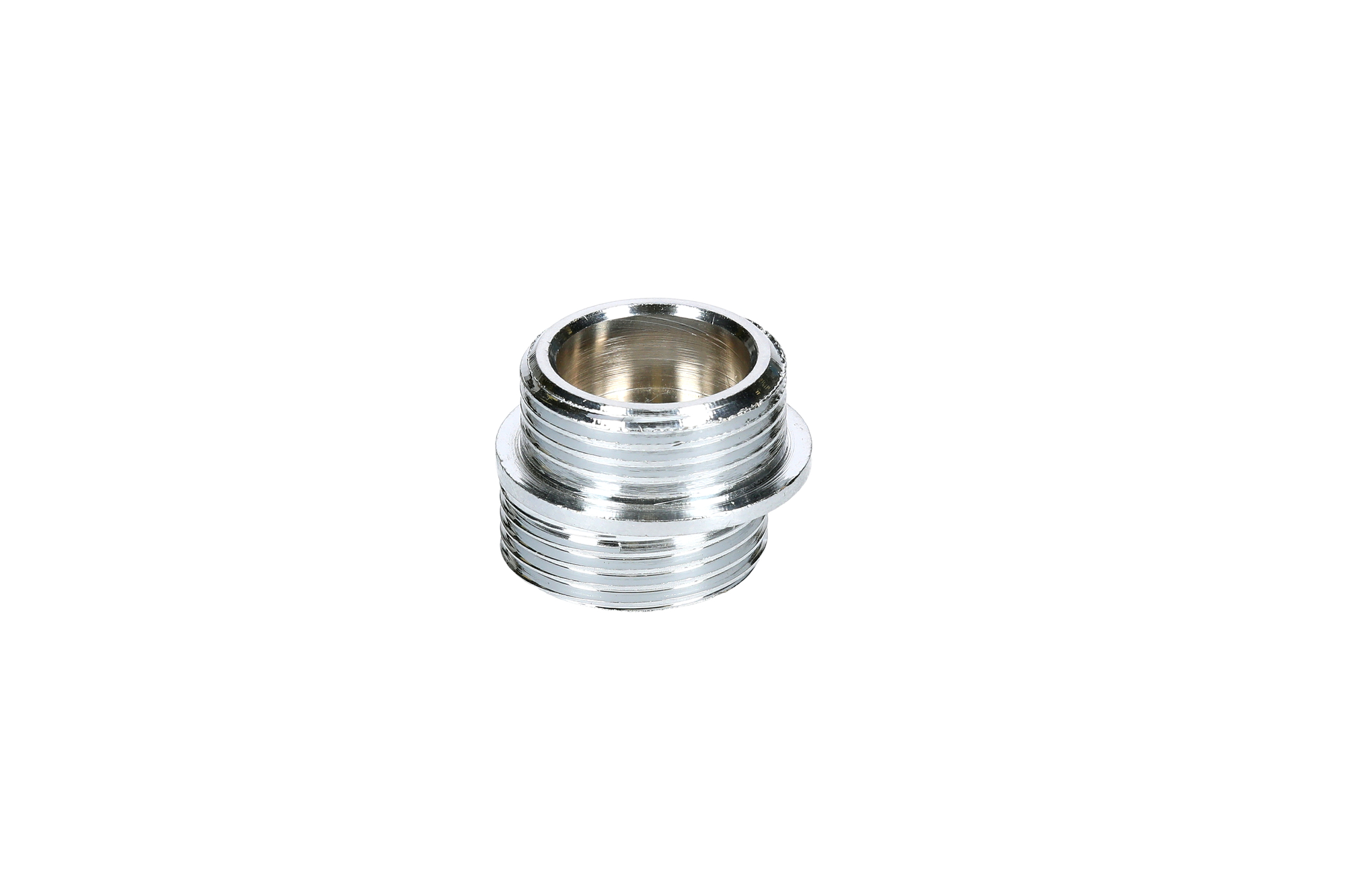 Raccord excentré 5 mm double mâle MM3/4 chromé GARIS D44004C