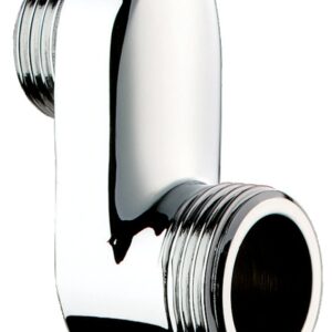 Raccord sanitaire excentré chromé M 1/2'' M 3/4'' L 35 mm (la paire) DELABIE 853327.2P