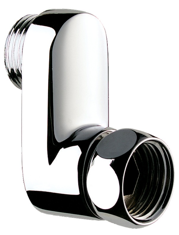 Raccord sanitaire excentré chromé MF 1/2'' L 19 mm (la paire) DELABIE 853327.2P