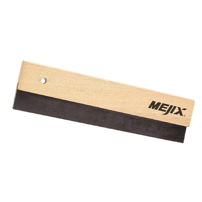 Raclette manche bois lame caoutchouc MEJIX 180214 - 400 mm