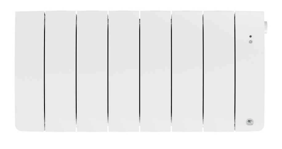 Radiateur chaleur douce BILBAO 4 1400 W bas blanc brillant THERMOR 494837