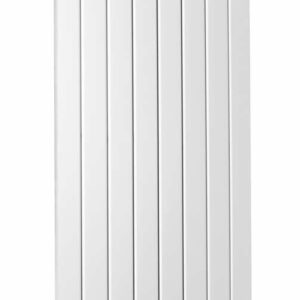 Radiateur chauffage central vertical plat FASSANE PREM'S 1240 W blanc ACOVA SHX-200-059