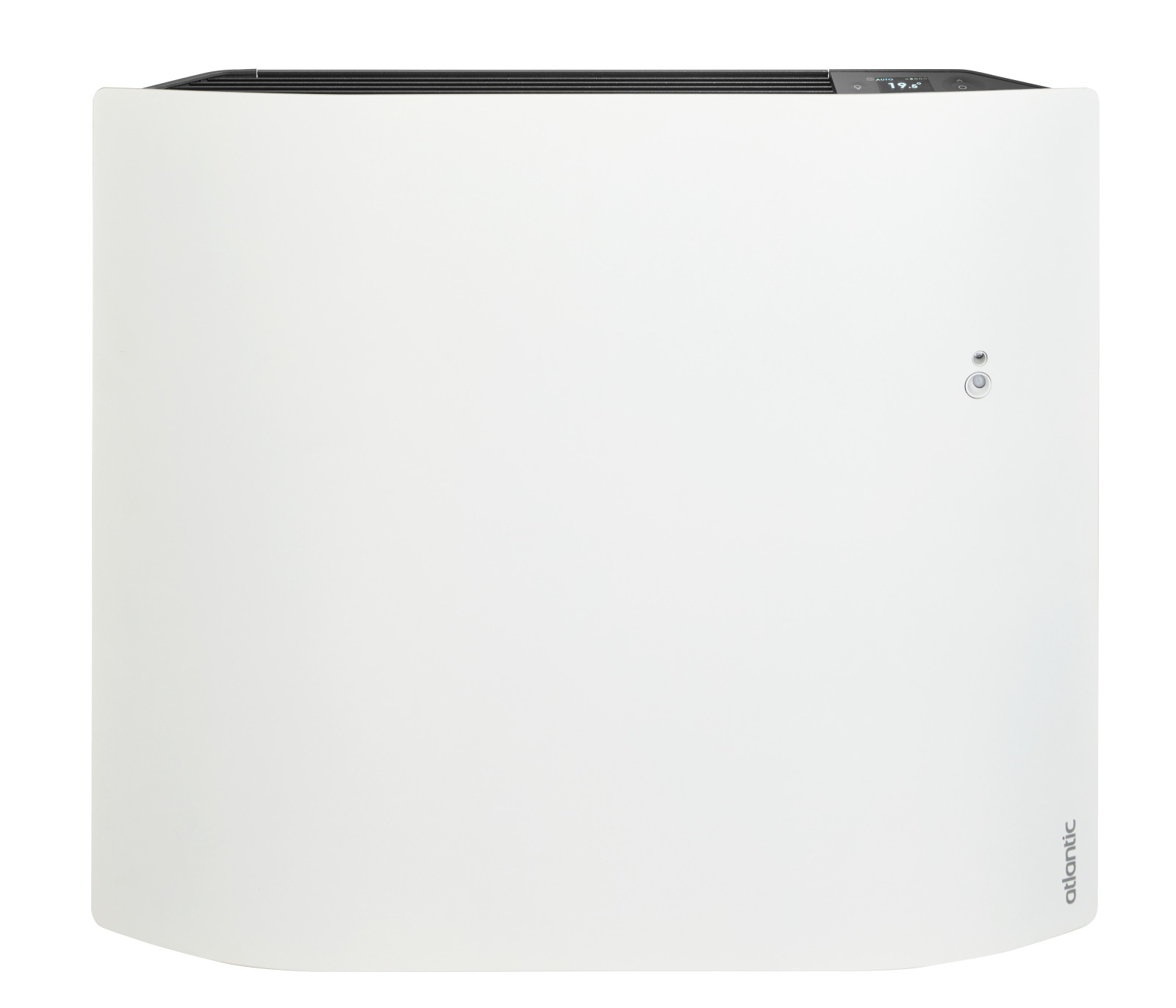 Radiateur électrique connecté lumineux DIVALI horizontal 1000 W blanc carat ATLANTIC 507609