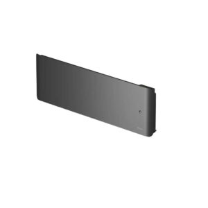 Radiateur plinthe 2en1 surfacique et fonte - EVOLUTION - gris - 1500W - 126,2x32,8x12,1 cm - programmable - détection fenêtre et