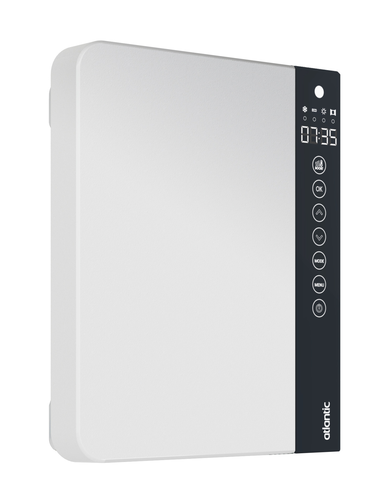 Radiateur sèche-serviettes électrique 1800 W TELIA soufflant blanc ATLANTIC 720109
