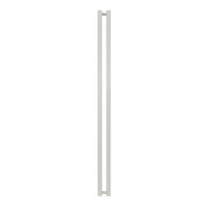 Radiateur à eau chaude mural - Kolona SP 35 blanc - 1500 x 105 mm - 2 tubes - 214 W - Fixations incluses