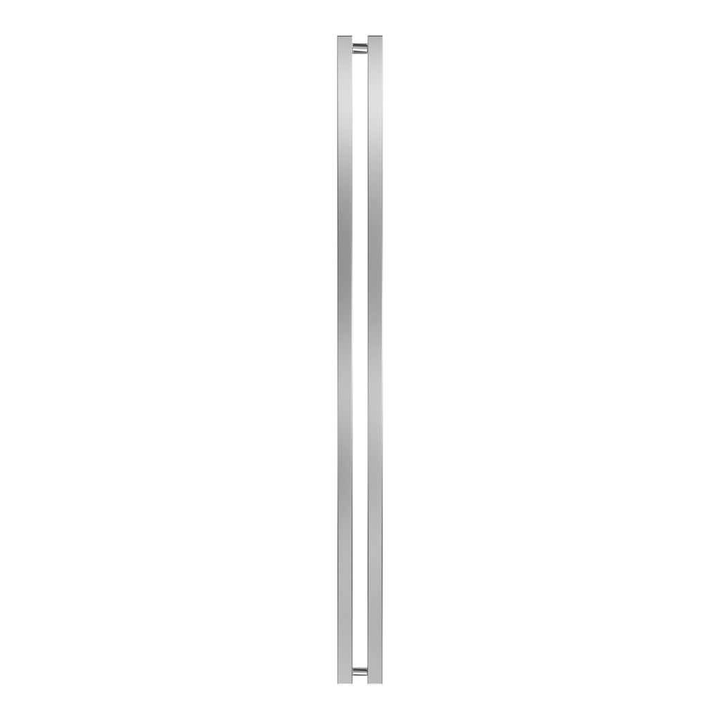 Radiateur à eau chaude mural - KOLONA SP 35 CHROME - 1200 x 105 mm - 2 tubes - 132 W