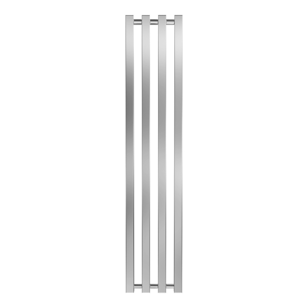 Radiateur eau chaude mural - KOLONA SP 35 CHROME - 1500 x 245 mm - 4 tubes - 172 W