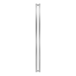 Radiateur eau chaude mural - KOLONA SP 35 INOX POLI - 1500 x 105 mm - 2 tubes - 159 W
