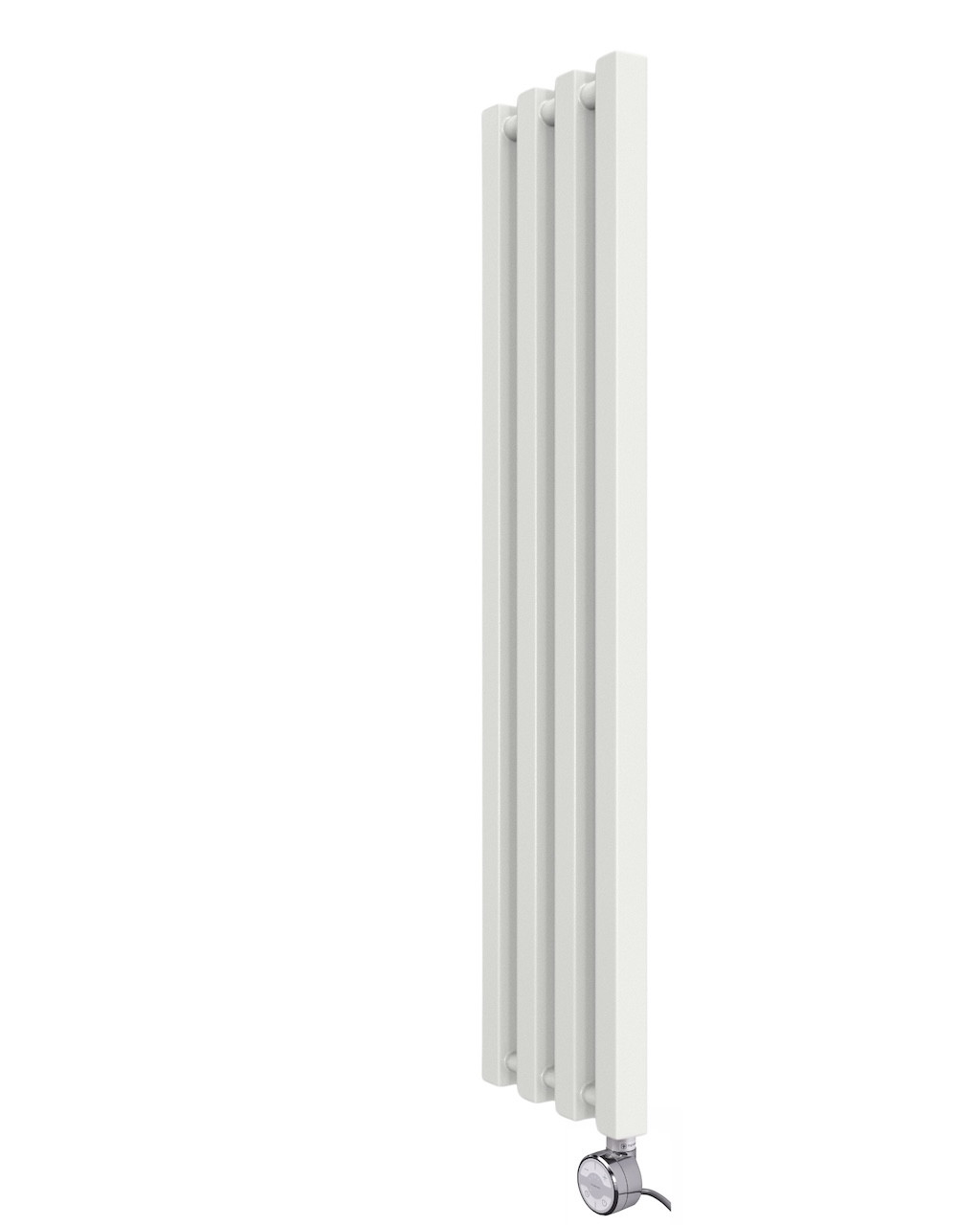 Radiateur électrique mural - KOLONA SP35 blanc - 1000 x 245 mm - 4 tubes - 290 W