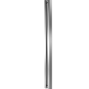 Radiateur électrique mural - KOLONA SP35 chrome - 1500 x 105 mm - 2 tubes - 161 W