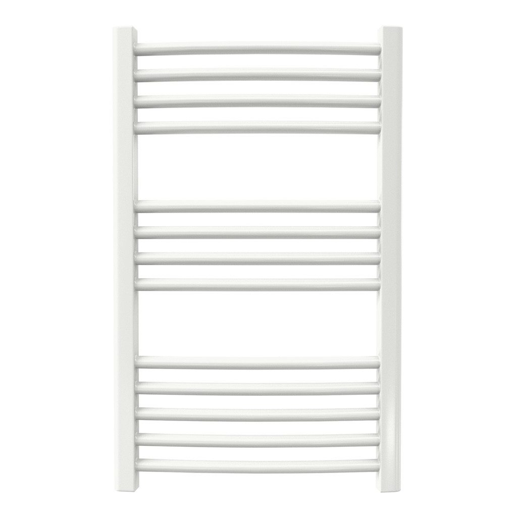 Sèche-serviette à eau chaude mural - Celsius blanc - 800 x 500 mm - 13 tubes - 290 W
