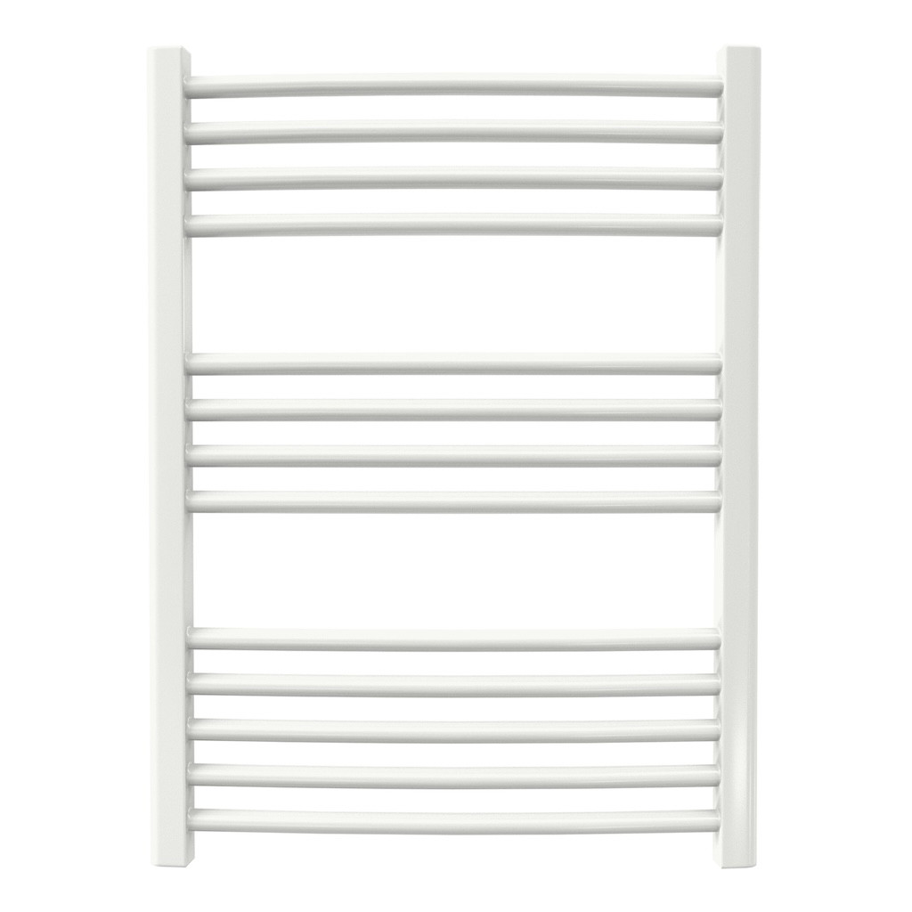 Sèche-serviette à eau chaude mural - Celsius blanc - 800 x 600 mm - 13 tubes - 335 W